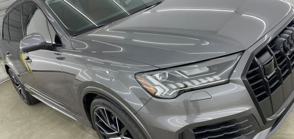 Grey Audi